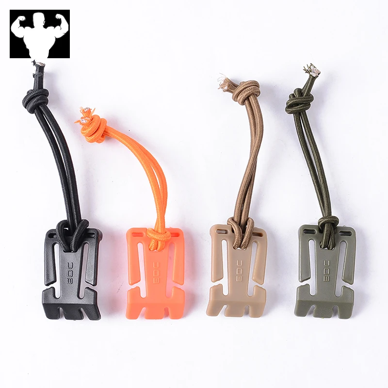 

Outdoor Elastic Hanging Buckle Webbing Triangle Fixing Clip Rope Buckle Clamp Climbing Backpack Bag Buckle Accessories
