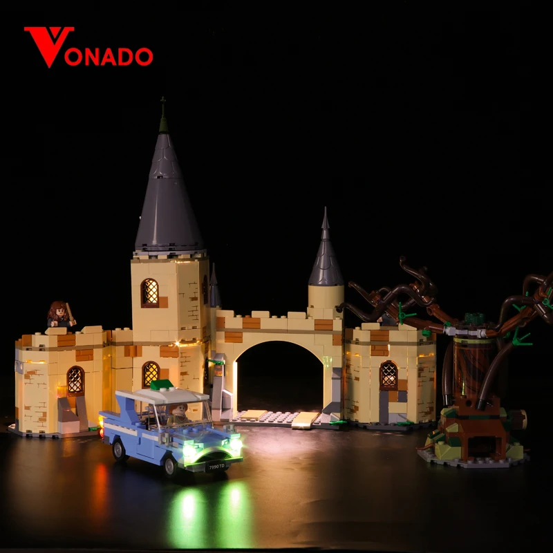 

Vonado Led Light Up Kit For Harry Potter Hall Light Set Compatible With 75953 (only light) toys for children in Toys P124