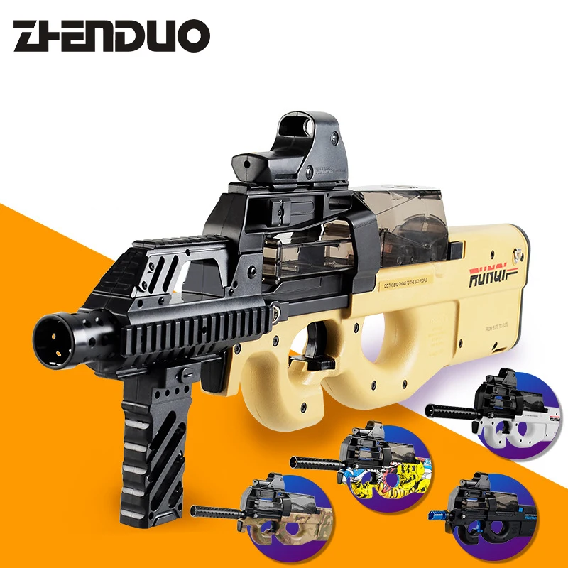 ZhenDuo P90 Авто непрерывный водяной пистолет Пейнтбол игрушка для детей крутые