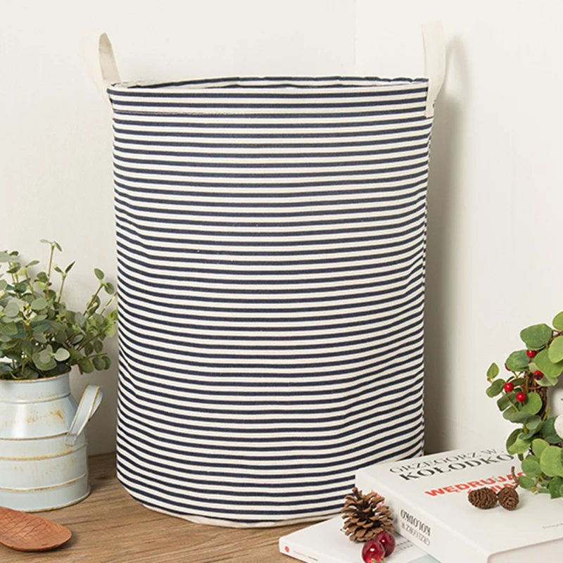 

Cartoon Laundry Basket For Toys Storage Container Barrel Dirty Clothes Sundries Pouch Household Organizers Storage Basket