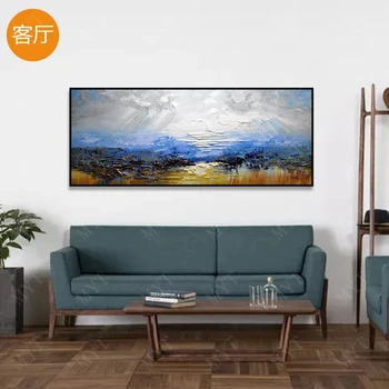 

Free Shipping Super Size Hot Sale New Hand Painted Oil Paintings On Canvas Wall Arts For Living Room Decor Best Quality Art
