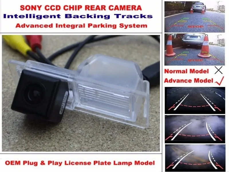 For Buick Envision 2014 2015 Car Intelligent Parking Tracks Camera  HD Back up Reverse Camera  Rear View Camera (3)