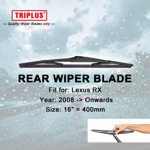 Rear Wiper Blade for Lexus RX270 RX300 RX350 RX400 RX450 (2008 Onwards