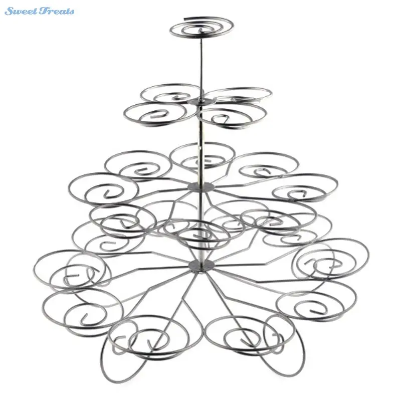Подсластники 4 яруса кекс стенд держа 23 кексов