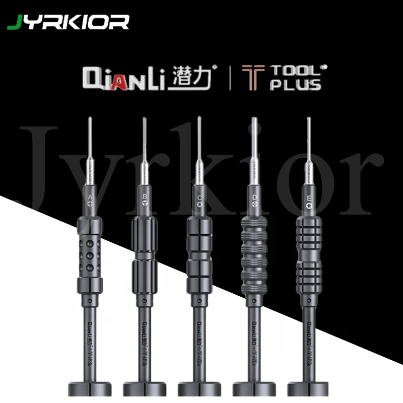 

Qianli High-Precision Anti-Rust Anti-Slip Special 3D Screwdriver Set Philips Pentalobe Y Convex Cross For iPhone 5/6/8/X/XS MAX