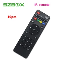 10pcs Universal IR Remote Control For Android TV Box H96 pro/V88/MXQ/T95/T95X/T95Z Plus/X96 TX3 mini Replacement Remote Control