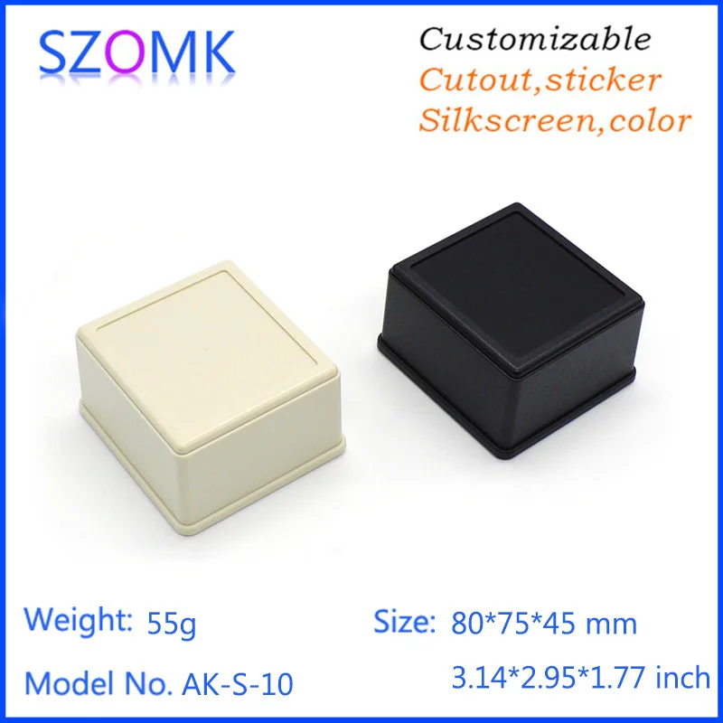 plastic enclosure for electronics control box szomk diy enclosure junction box plastic housing small abs instrument enclosure distribution box black plastic box enclosure electronics case   (13).jpg