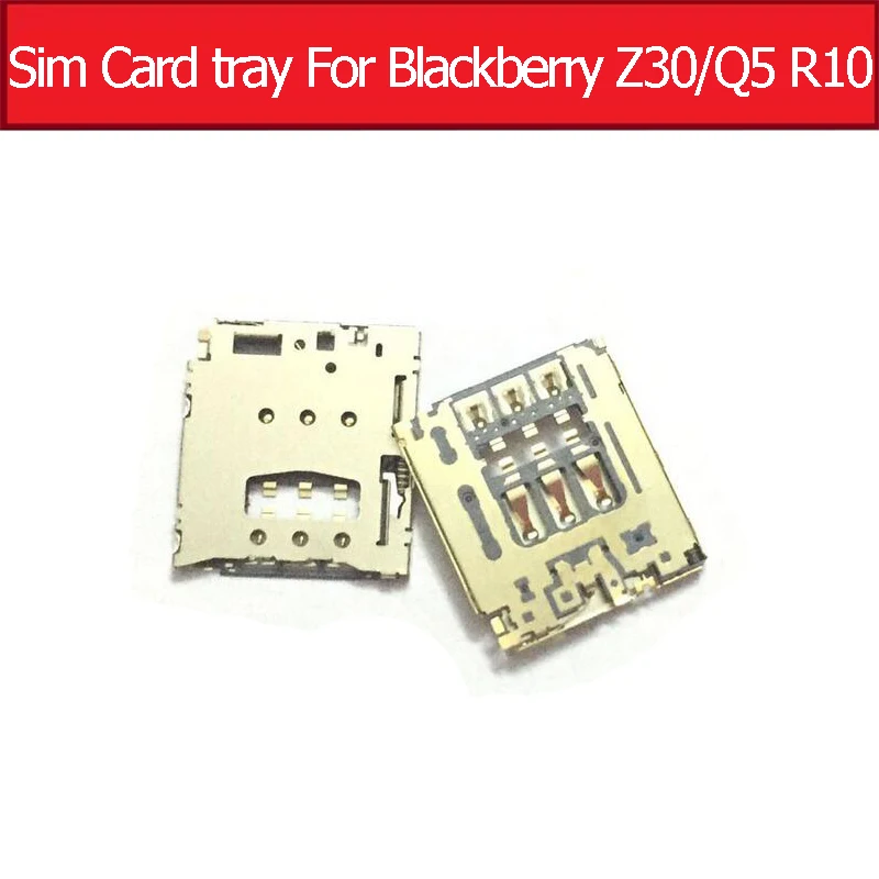 100% подлинный лоток для Sim карты Blackberry Z30 разъем Q5 R10 держатель карт замена