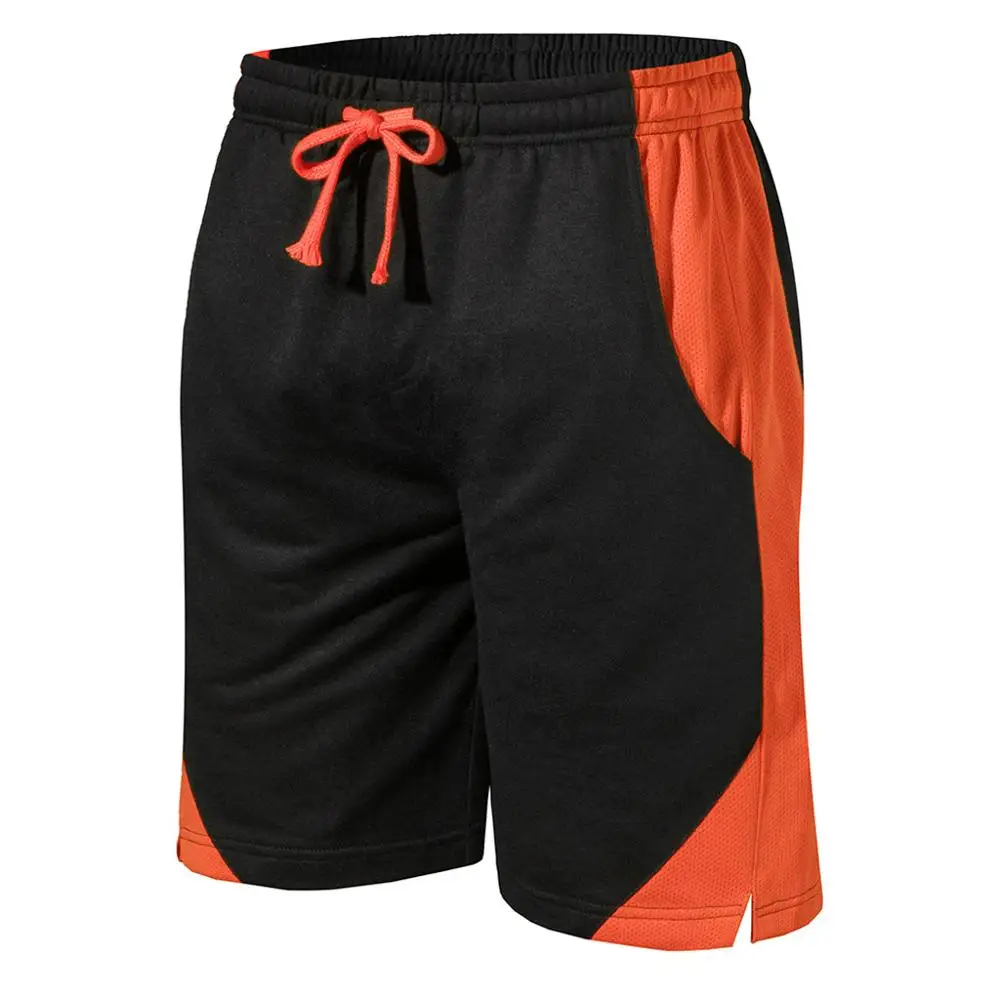 Модные мужские шорты для отдыха в стиле пэчворк, двойной цвет, эластичная веревка, спортивный домашний фитнес-Спортзал Бодибилдинг, Повседневная Мягкая классная мужская одежда