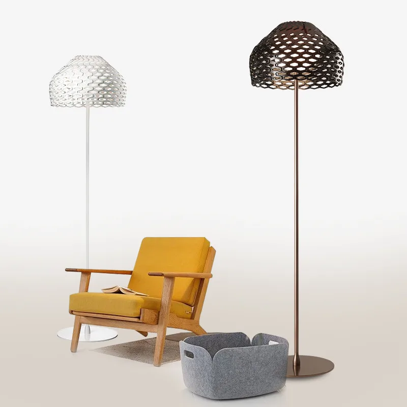FUMAT Nordic Floor Lamp ABS Lampshade Floor Light Retro Metal Lamparas de pie Modern Pinecone Floor Lamps for Bed Room FUMAT Nordic Floor Lamp ABS Lampshade Floor Light Retro Metal Lamparas de pie Modern Pinecone Floor Lamps for Bed Room