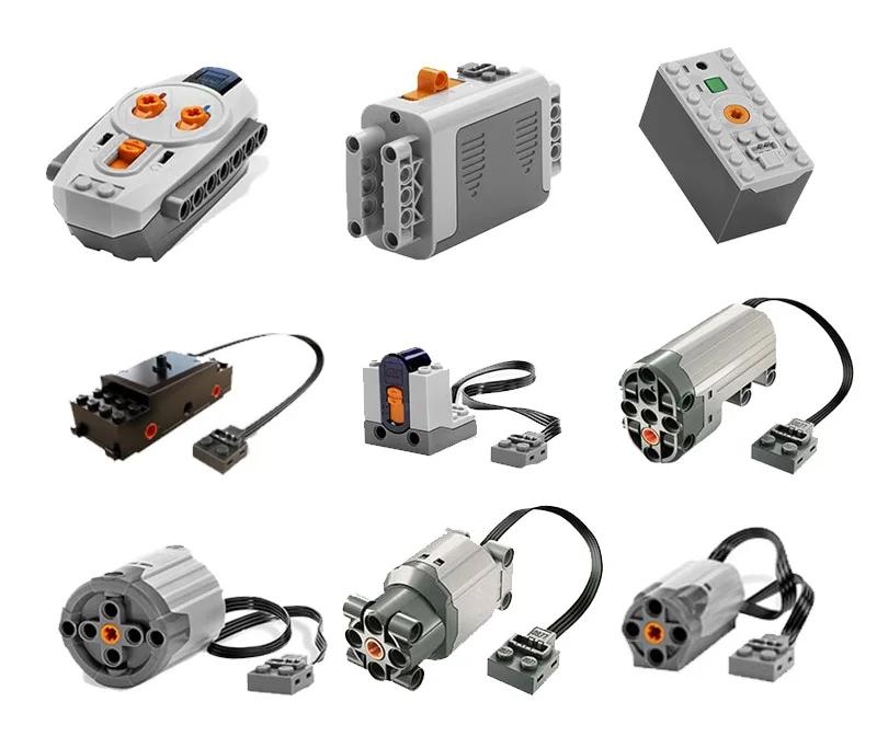 

Moc Technic Function Servo Motor IR RX TX Battery Set Box Building Blocks Bricks Power Car Model Kids Toys toys for christmas