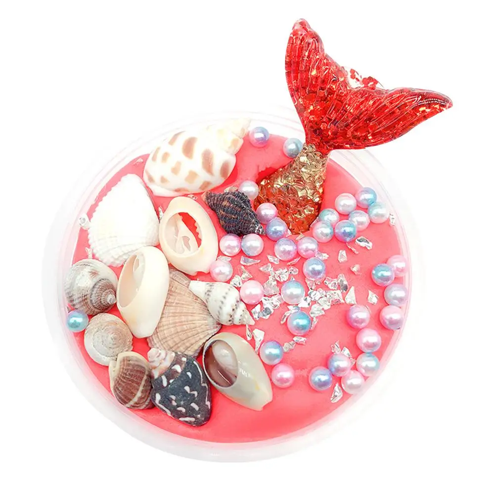 

Slime Artificial Crystal Mermaid Mud Plastic Poke Stamping Plasticene