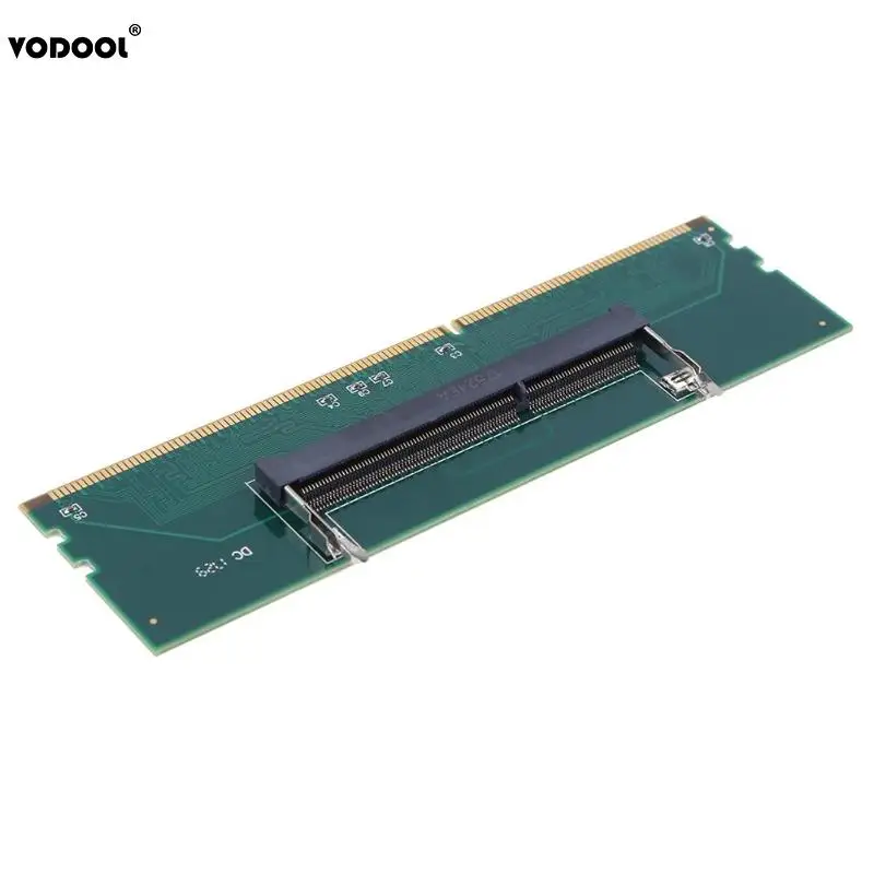 

VODOOL Professional DDR3 Laptop SO-DIMM To Desktop PC DIMM Memory RAM Connector Card Adapter PC Memory Conversion Card Tester