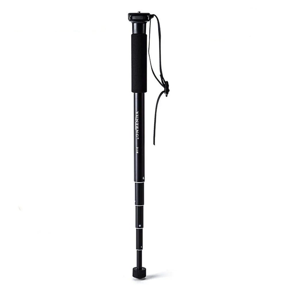 En Ligne Supon YT218 Aluminium Manfrotto Unipod avec 5 Section Ajustable Max 1.5 m pour Photographie Canon Nikon Pentax Sony DSLR DV caméras