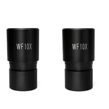A Pair WF10X Wide Field Eyepiece for Biological Microscope Mount 23.2mm(Metal Materials + Optical Glass Lens) A Pair WF10X Wide Field Eyepiece for Biological Microscope Mount 23.2mm(Metal Materials + Optical Glass Lens)