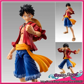 

PrettyAngel - Genuine MegaHouse Variable Action Heroes ONE PIECE Monkey D. Luffy Action Figure
