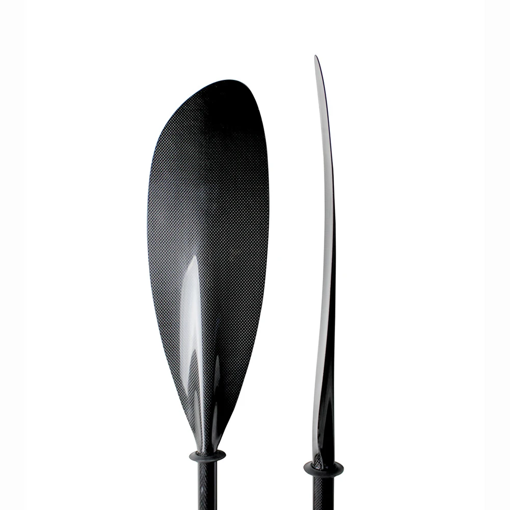 Adjustable 2 Piece Carbon Fiber Sea Kayak Touring Ocean Paddle With