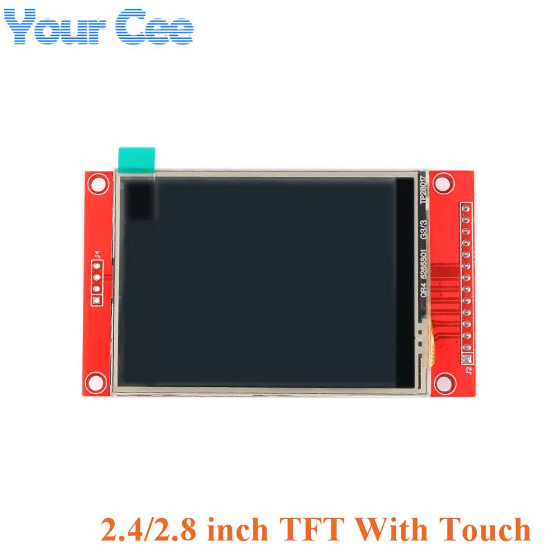 2,4 дюймовый 2,8 дюймовый цветной TFT ЖК-дисплей модуль 240X320 2," 2,8" интерфейс SPI Drive ILI9341 с сенсорным экраном