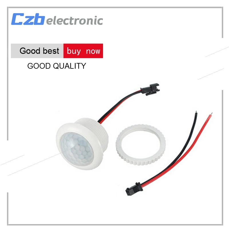 

220V 50HZ PIR IR Infrared Human Induction Lamp Switch Light Control Ceiling Light Motion Sensor On Off 3-6m Sensing