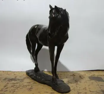

Chinese Royal Palace Feng Shui Copper Bronze Horse Animal Success Running Statue