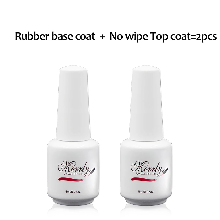 Buy Merrly Clear Gel Nail Polish Lacquer Soak Off