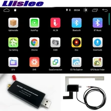 Liislee DAB/DAB+ цифровой радиоприемник вещания Универсальный USB для Android навигации автомобиля gps МУЛЬТИМЕДИА автомобиля DVD в Европе