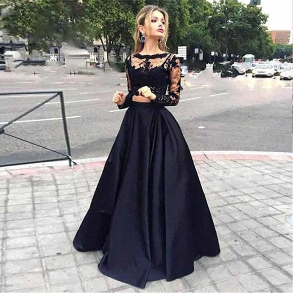 2 piece prom dresses 2019