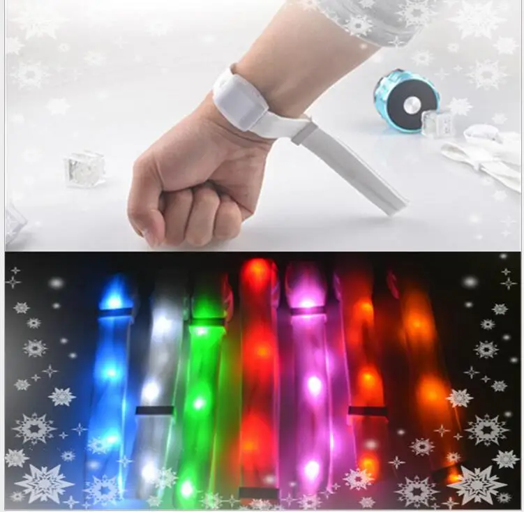 100-PCS-Voice-Control-Colorful-LED-Bracelet-Light-Up-Flashing-Glowing-Sound-Activated-Wristband-Popular-Toys