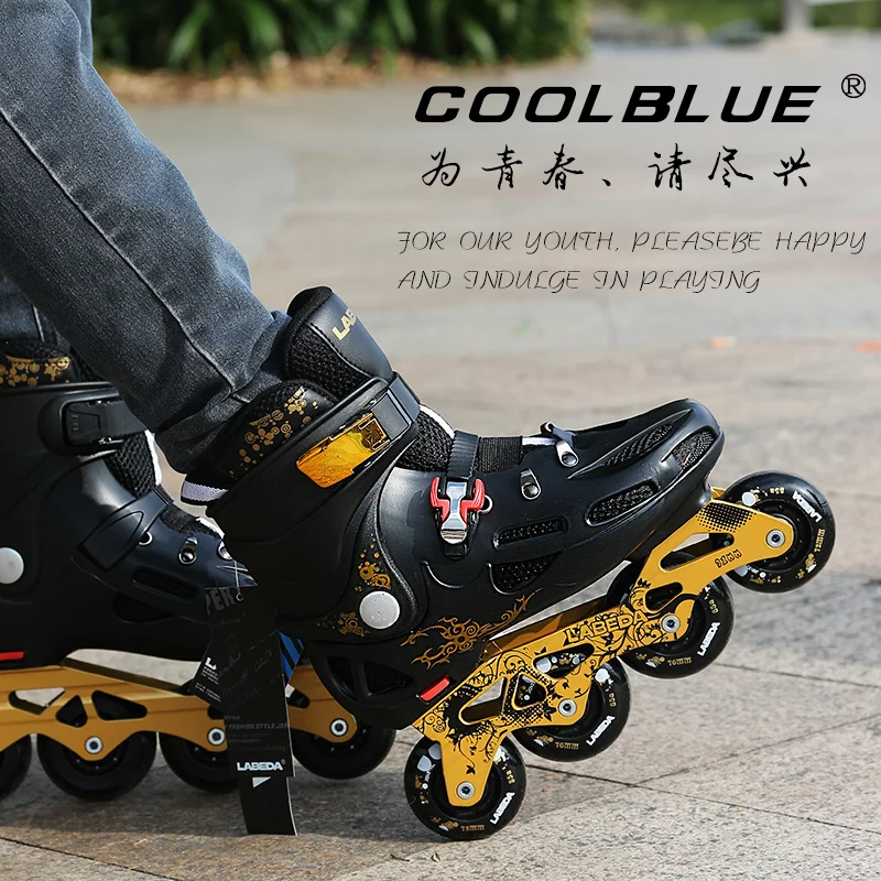 الكبار أحذية التزلج حذاء مسطح مضمنة الرجال النساء الكبار زلاجات دوارة المهنية حرة في الهواء الطلق الأحذية حذاء رياضة