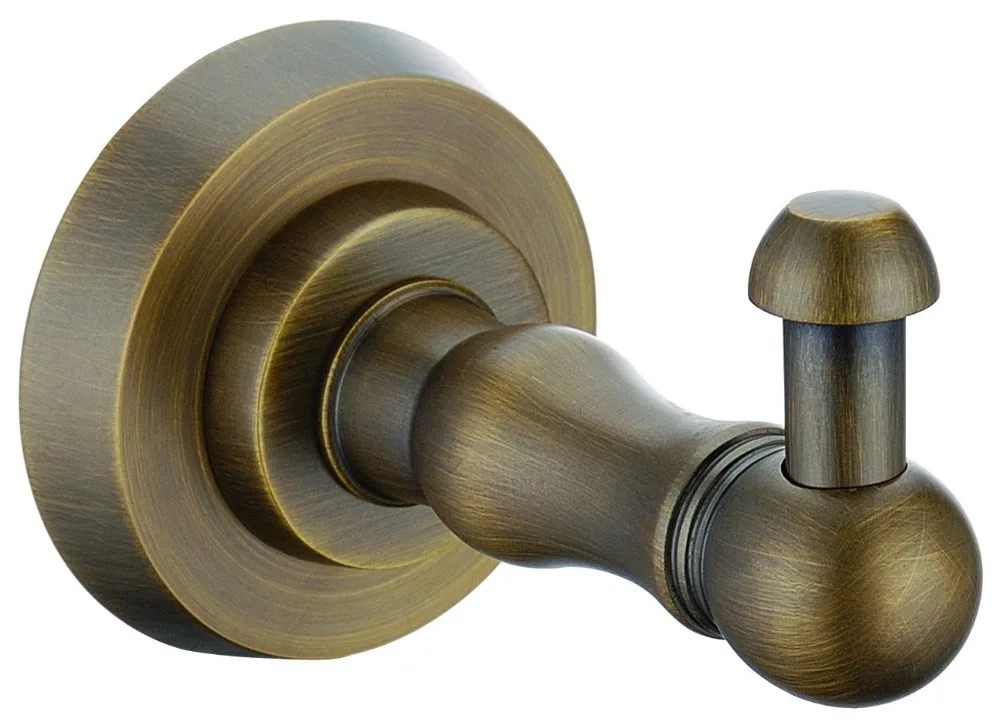 

Free shipping Antique finish modern Luxurious round design Robe Hook clothes hook