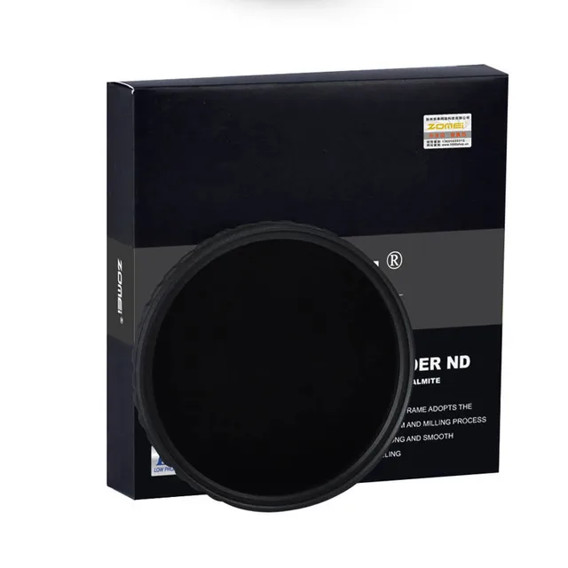 Best Offers Zomei 77mm Ultra Slim HD 18 Layer ND2-400 Multi-Coated Neutral Density Fader Variable ND Filter for Canon Nikon Sony Pentax lens