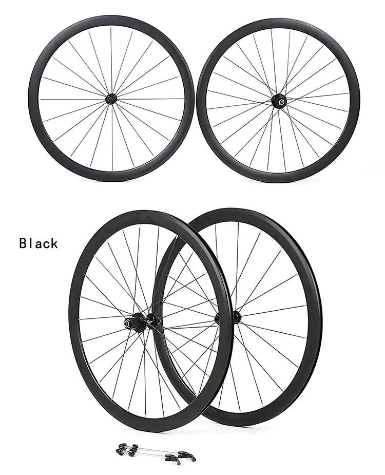 Sale 700c 40mm depth 23mm width aluminum alloy road bicycle wheels wheelset rims 1