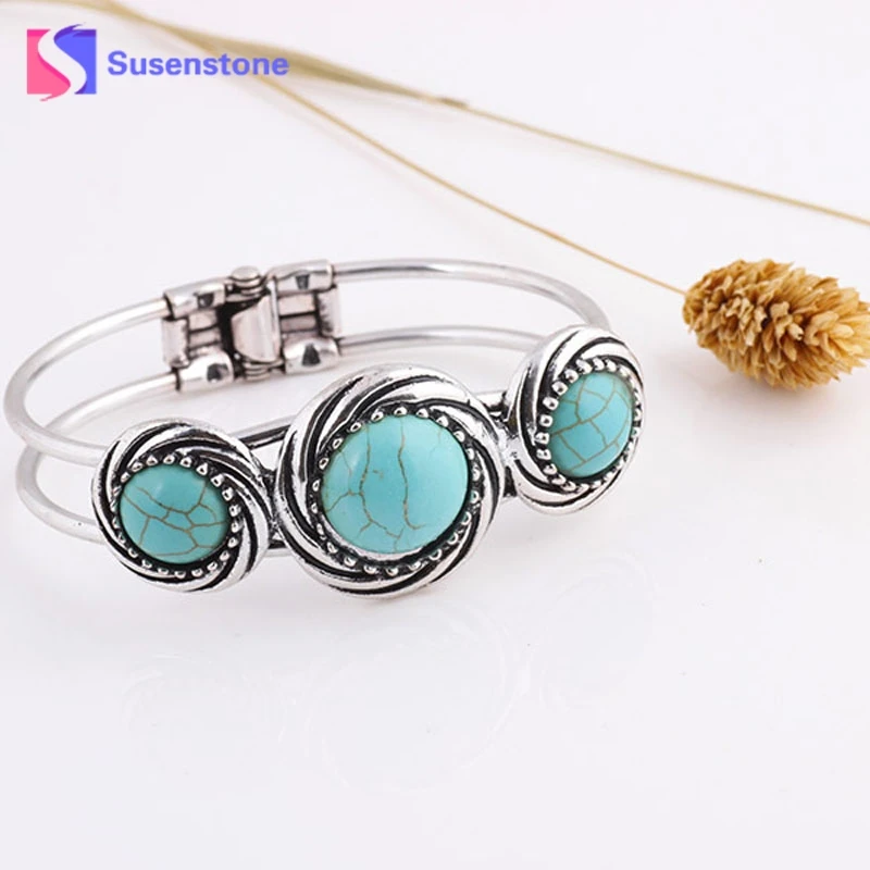 

Modern Bohemian Style Vintage Retro Cute Lady Plating Round Bracelet Charm Bangle & Bracelet for Mother's Day Gift