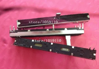 

10PCS Mickey mixer fader potentiometer 75MM lange doppel A10K Potentiometer Stereo Rutsche -- 10 TEILE/LOS