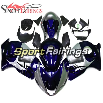 

Blue Silver Full Fairings For Suzuki GSXR1300 Hayabusa 1997-98 99 2000-01 02 03 04 05 06 07 ABS Injection Motorcycle Fairing Kit