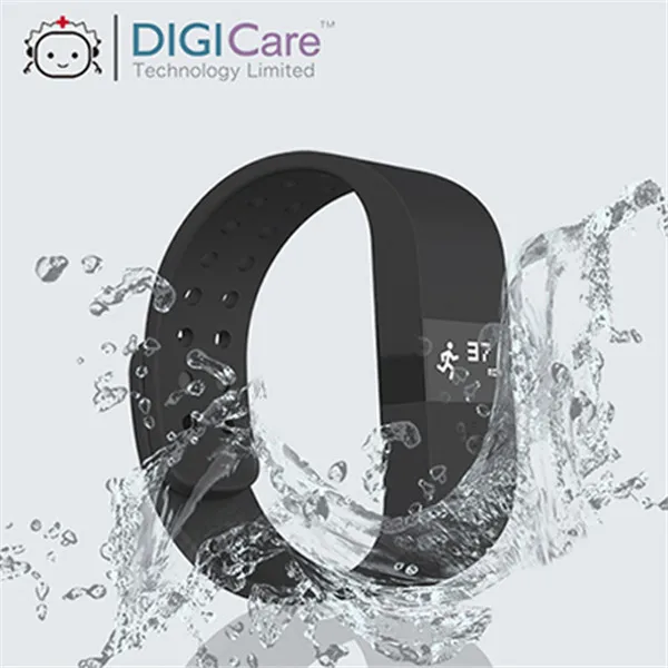 2014 Waterproof Sports Fitness Smart Wristbands Watch Oled Screen