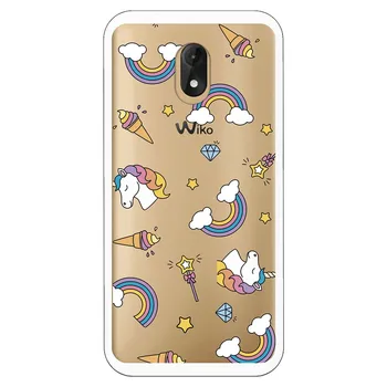 

Stand case costume drawing Unicorns Frozen WP009 for Wiko Lenny 5