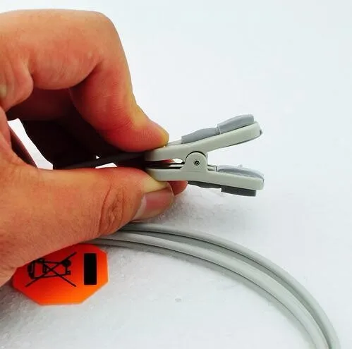 oxímetro de pulso, sonda de oxigênio, tpu de 1m 3 pés