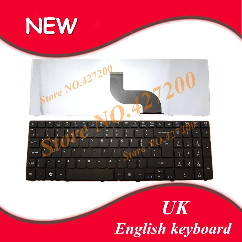 

UK(GB) English keyboard For Acer Aspire 5740G 5740Z 5741 5741Z 5741G 5742 5742g 5742Z 5745G 5745Z 5745 5749 5745P 5800 5250