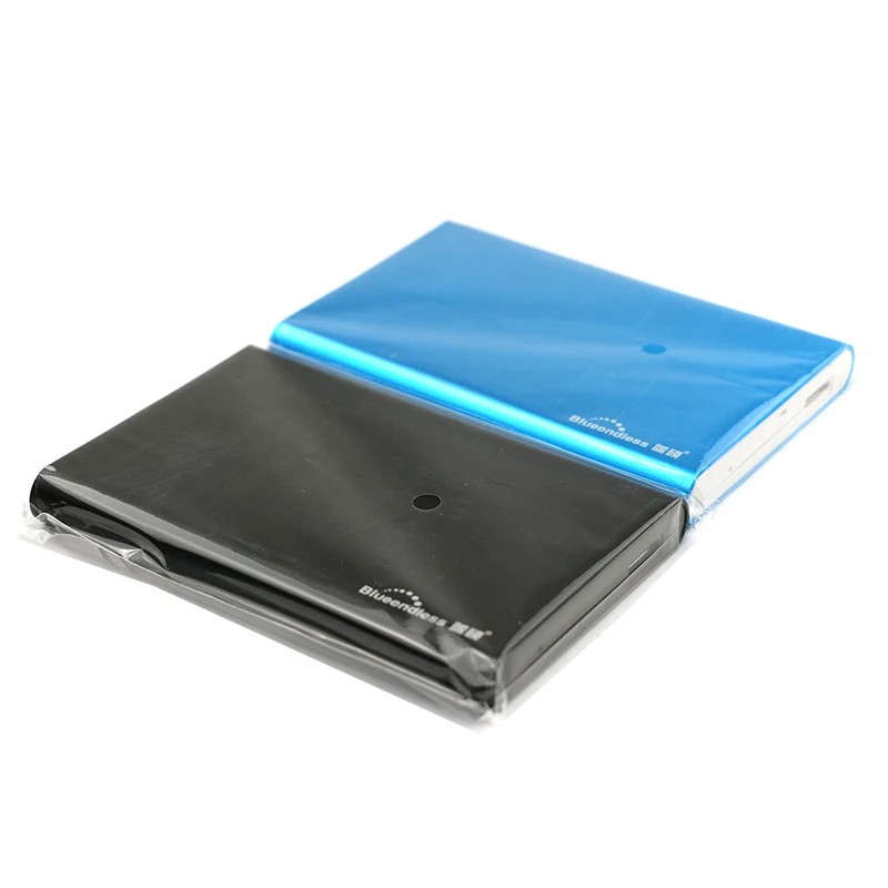 2pcslot 2 5'' hdd 3.0 cases usb ssd sata III usb hdd enclosure high speed 6gbps case aluminum boxes use for 1 tb hard disk  (5)