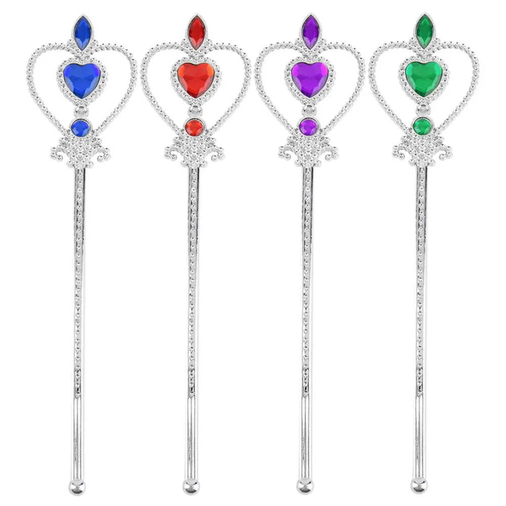

2016 New Hot!Halloween Kids Girl Cartoon characters Snow Ice Queen Princess Hair Combs Crown & Magic Fairy Wand Cosplay