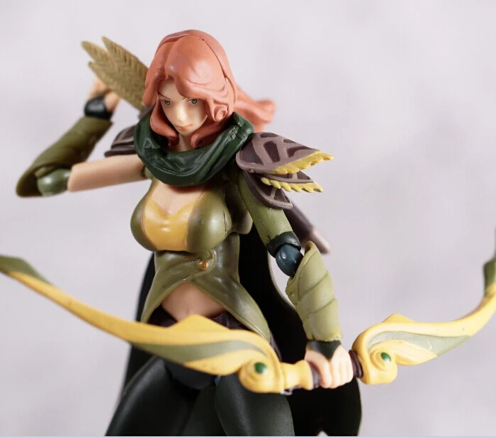 

NEW hot 14cm Dota 2 dota2 Windranger Figma collectors action figure toys Christmas gift doll with box