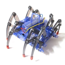 DIY сборка умный электрический робот паук игрушка образовательный DIY комплект, Лидер продаж сборка строительных пазлов игрушки высокого качества