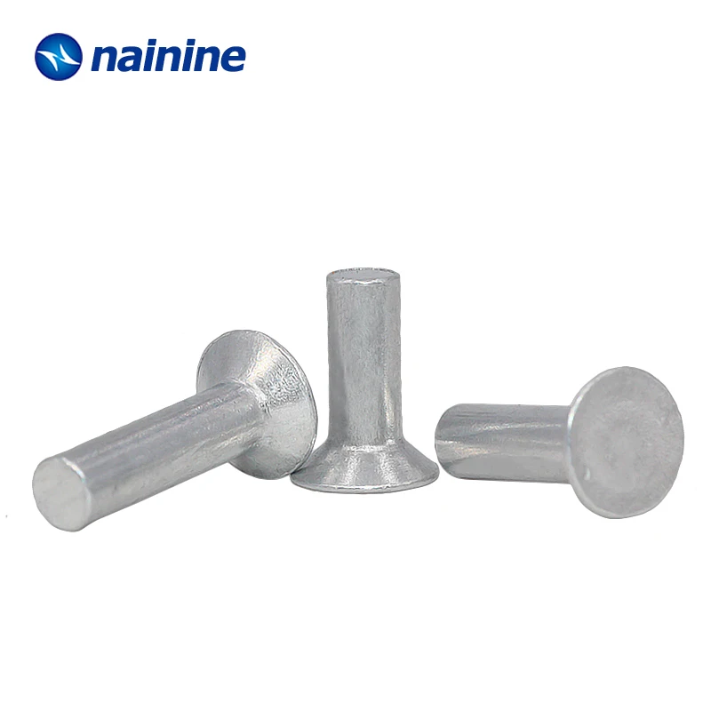 GB869 M2 M2.5 M3 M4 M5 M6 заклепки с потайной головкой алюминиевая сплошная