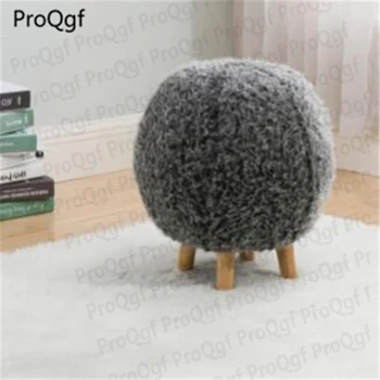 

1Pcs A Set animal shape Round Ball wood fabric children stool