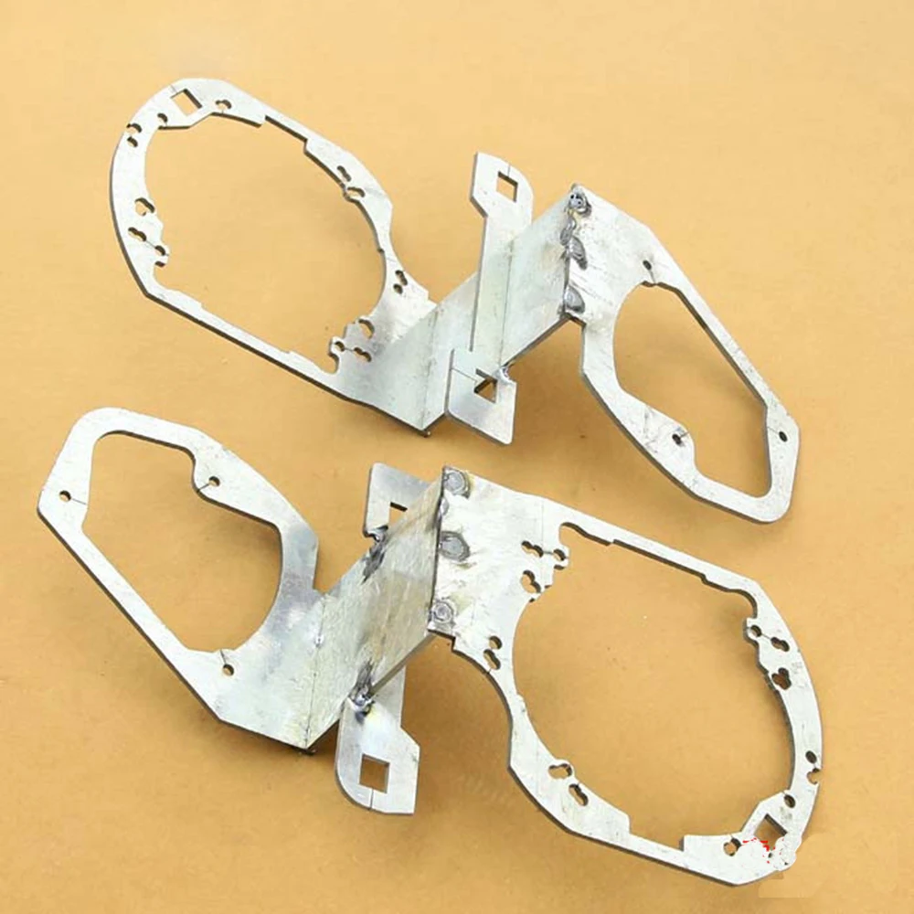 

Car-Styling frame adapter module DIY Bracket Holder for Sonata Low beam Hella 3 5 Q5 Projector lens Spot light