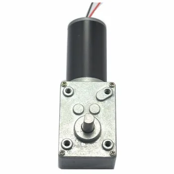 

GM4058-31ZY DC 24V 7RPM High torque Turbo Motor Worm Geared Motor Reducer Motor New