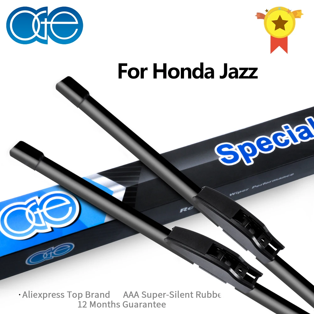 OGE Front And Rear Wiper Blades For Honda Jazz Fit 2002 To 2016