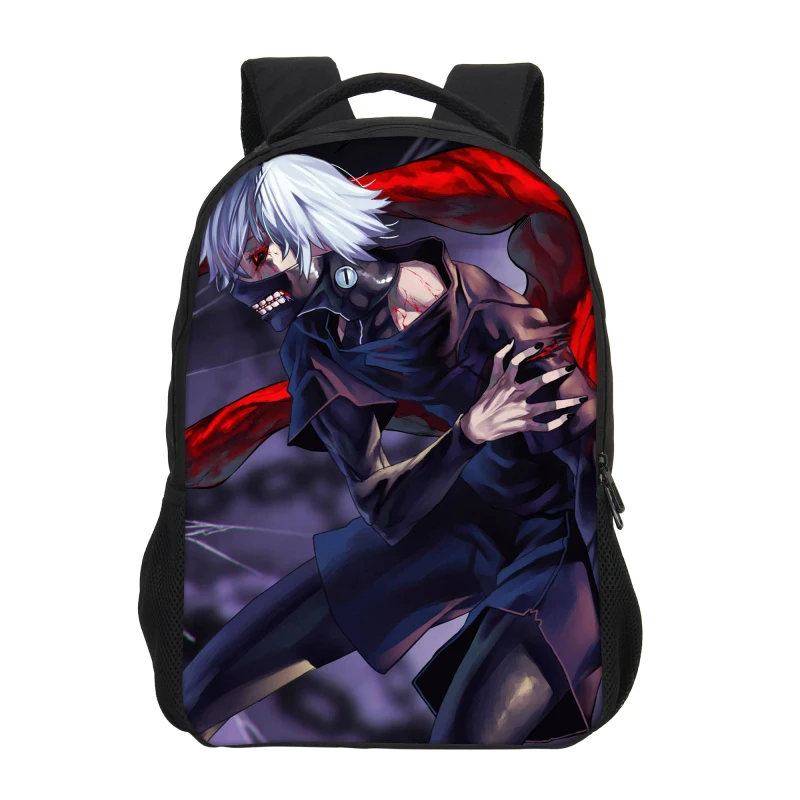 

VEEVANV Anime Tokyo Ghoul Prints Cool Backpacks For Men Women Shoulder Bag Boys Girls School Bookbag Casual Laptop Bag Mochila
