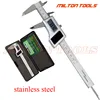 Top quality! 0-150mm 6inch Solar Digital Caliper Stainless steel  solar energy vernier caliper can work without battery ► Photo 1/6
